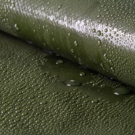 Prelată de acoperire Mar-Pol 5x8 m, verde, HDPE 120 g/m², cu inele metalice și colțuri întărite - Img 5