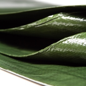 Prelată verde de acoperire Mar-Pol 6x10 m, 120 g/mp, cu capse metalice și colțuri întărite pentru protecție la exterior - Img 4