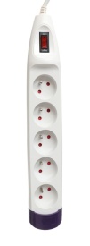 Prelungitor electric KraftDele KD4013, 3 m, 5 prize, cu protecție la suprasarcină și siguranță pentru copii - Img 2