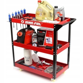 Raft mobil pentru service 79x66.5x36.5 cm XM66604 – Kraft&Dele