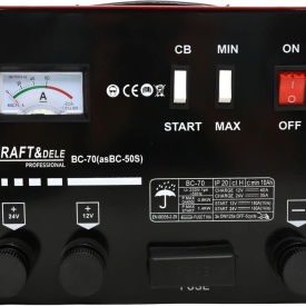 Redresor auto cu funcție de pornire KraftDele KD1914, 12V/24V, 200A, pentru acumulatori 20-500Ah - Img 12