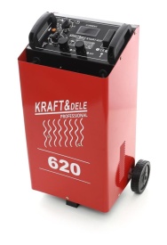 Redresor auto cu funcție de pornire KraftDele KD1915, LCD, 250A, 12V/24V, pentru acumulatori 20-600Ah - Img 9
