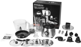 Robot de bucătărie multifuncțional KraftDele KD4250, 1800W vârf, bol 3L, blender, râșniță și storcător citrice - Img 11