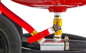 Sablator mobil cu sifon VERKE 76L, 4 duze, furtun 3 m, pentru curatare metal, garduri, zidarie si piese auto - Img 8