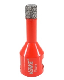 Set carote diamantate M14 MaxRom, 6 piese, 6-68 mm, cu adaptor HEX și valiză pentru gresie, faianță, klinker și piatră - Img 9