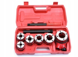 Set clupa filiera filetat manuala 6 piese 1/4"; 3/8"; 1/2"; 3/4"; 1"; 1 1/4" MXM55820 – Kraft&Dele