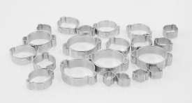 Set coliere de strângere cu urechi MaxRom, 175 piese, oțel zincat, 5-15 mm, pentru furtunuri și lucrări de vulcanizare - Img 5