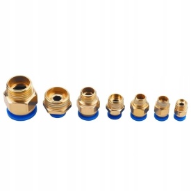 Set de 72 Cuple rapide pneumatice 4-16mm 1/8"-1/2" MXK5853 - Img 2