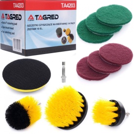 Set de perii curatare pentru bormasina 10 elemente 1/4 TA4203 – Kraft&Dele