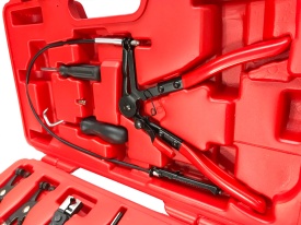Set profesional 9 piese clești pentru coliere de strângere auto MaxRom, pentru furtunuri, coliere elastice, CLIC și CLIC-R - Img 7