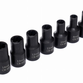 Set profesional de tubulare pentru șuruburi deteriorate 1/2 inch, 15 piese, KraftDele KD11793, cu valiză - Img 11