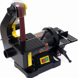 Șlefuitor combinat cu bandă și disc KraftDele KD5295, 600 W, pentru lemn, metal și materiale sintetice - Img 3