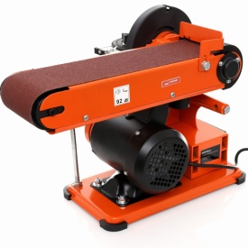 Șlefuitor de banc cu bandă și disc KraftDele KD1730, 600W, masă reglabilă, pentru prelucrare precisă a lemnului - Img 6