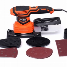Șlefuitor excentric orbital 3 în 1 KraftDele KD3063, 1200W, cu reglaj de turație și recipient pentru praf - Img 3
