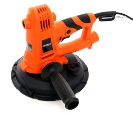 Șlefuitor pentru gips, glet și tencuieli KraftDele KD1539, 1400W, disc 180 mm, cu sac de praf și furtun de aspirare