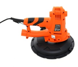 Șlefuitor pentru gips, glet și tencuieli KraftDele KD1539, 1400W, disc 180 mm, cu sac de praf și furtun de aspirare - Img 4