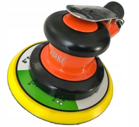 Șlefuitor pneumatic orbital excentric 150 mm MaxRom, reglaj turație, pentru șlefuire și lustruire metal și lemn - Img 2