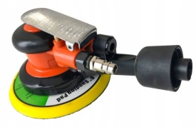 Șlefuitor pneumatic orbital excentric 150 mm MaxRom, reglaj turație, pentru șlefuire și lustruire metal și lemn - Img 12