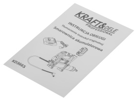 Smarniță electrică cu acumulator 21V 3000 mAh KraftDele KD3665, pentru gresare precisă la utilaje, vehicule și puncte de ungere - Img 11