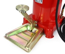 Smarownică manuală cu acționare la picior Mar-Pol 15L, cu furtun 4 m și accesorii pentru gresare utilaje și mașini - Img 3