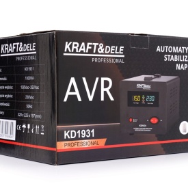 Stabilizator de tensiune AVR 1000VA 230V KraftDele KD1931 pentru protecția echipamentelor electrice și electronice - Img 9