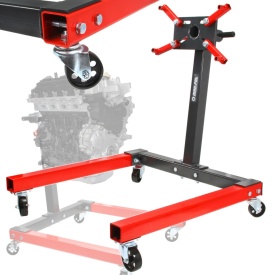 Stand mobil pentru montaj motor sau cutie de viteze Mar-Pol M80432, capacitate 570 kg, rotire 360°