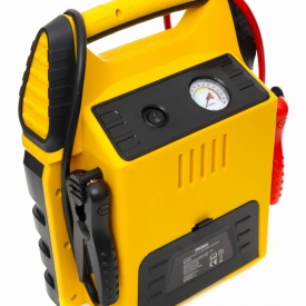 Starter auto multifuncțional 5 în 1 KraftDele KD1921 cu compresor, lanternă LED și alimentare 12V/USB - Img 2