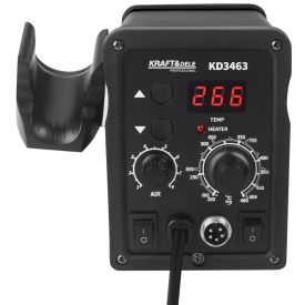 Stație de lipire și aer cald pentru plastic KraftDele KD3463, cu afișaj LED și reglaj temperatură - Img 4