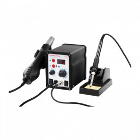 Statie de lipit cu aer cald 3 in 1 60+650W 480C S-LS-4 Basic Stamos 10021015 - Img 2