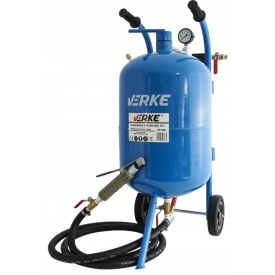 Statie de sablare profesionala cu nisip mobila 38L VERKE V81081A – Kraft&Dele