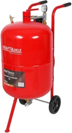 Statie de sablare profesionala cu nisip mobila 80L 400–700 l/min MXK5855 - Img 4