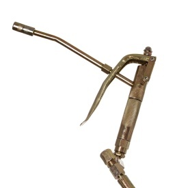 Stație pneumatică de gresare Mar-Pol M78057, 15L, pentru utilaje cu kalamită, furtun 5 m și pistol rotativ - Img 4