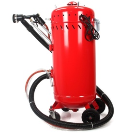 Statie sablare mobila cu aspirator integrat 105L (28 Gal) MAR-POL M80593 – 1200W, fără praf, presiune 8.3 bar - Img 2