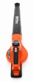 Suflantă cu acumulator 18V KraftDele KD5142, baterie 1500 mAh, 2 trepte de viteză, debit aer 172-208 km/h - Img 4