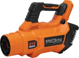 Suflantă de frunze cu acumulator KraftDele KD3446, 21V, 2 x 4Ah, 3 trepte de viteză, până la 330 km/h - Img 4
