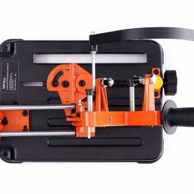 Suport stativ pentru polizor unghiular 110-125 mm KraftDele KD509, pentru tăieri precise și stabile în atelier - Img 9