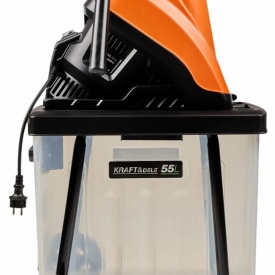 Tocător electric de crengi KraftDele KD5212, 3000W, diametru max. 45 mm, colector 55 l pentru resturi de grădină - Img 2