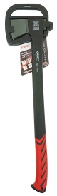 Topor universal MaxRom 1500 g, 70 cm, cu cap din oțel carbon și mâner din fibră de sticlă, pentru tăiere și despicare lemn - Img 10