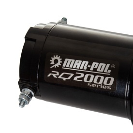 Troliu electric 12V Mar-Pol RQ2000 pentru ATV, quad și plug, cablu de oțel 15 m, tracțiune maximă 907 kg - Img 2