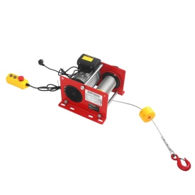 Troliu electric de construcții KraftDele KD1649, 30 m, capacitate ridicare 500/999 kg, motor 1,9 kW, 230V - Img 2