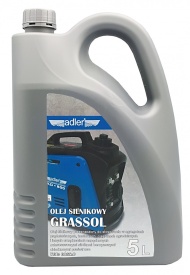 Ulei pentru generatoare de curent benzina 4 timpi ADLER Grassol 5L MA0069.0