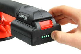 Ventuză vibratorie cu acumulator pentru montaj gresie și faianță Mar-Pol M66050, 16,8 V, 2 baterii și valiză - Img 7