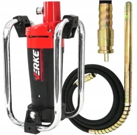 Vibrator electric pentru beton VERKE 1600 W cu lancie grosime 38 mm și lungime 4 m pentru compactare eficientă a betonului - Img 11