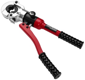 Zaciskarka hidraulică manuală pentru țevi PEX 12T 16-32 mm KraftDele KD5678, cu 11 seturi de bacuri - Img 5