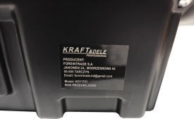 Aerotermă pe gaz 40 kW KraftDele KD11701 cu termostat, afișaj și reductor, pentru hale, ateliere și spații bine ventilate - Img 12