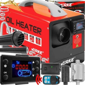 Aerotermă pe motorină 12 kW MaxRom, cu cameră de ardere închisă, alimentare 230V și 12V, pentru garaje, hale și spații gospodărești - Img 8
