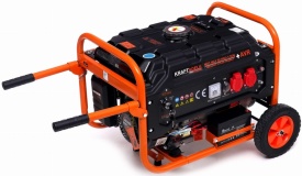 Agregat de curent monofazat KraftDele KD162, 3500 W, 230 V/12 V, pornire electrică și manuală - Img 3