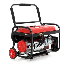 Agregat de curent pe benzină KraftDele KD138, 3000W, 230V/12V, monofazat, cu roți transport și mâner pliabil - Img 3