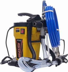 Agregat de vopsire hidrodinamic KraftDele KD1748, 1550 W, 206 bar, pentru lavabile, acrilice, latex, lacuri pe bază de apă și emailuri - Img 2