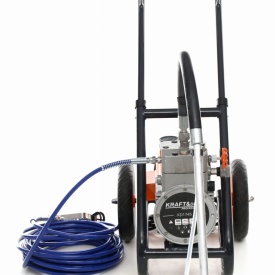 Agregat de vopsit hidrodinamic KraftDele KD1745, 1500W, pentru pereți, fațade, hale și suprafețe mari - Img 3
